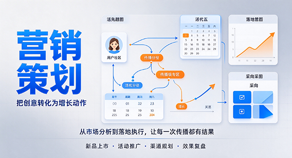 龙凤区营销策划